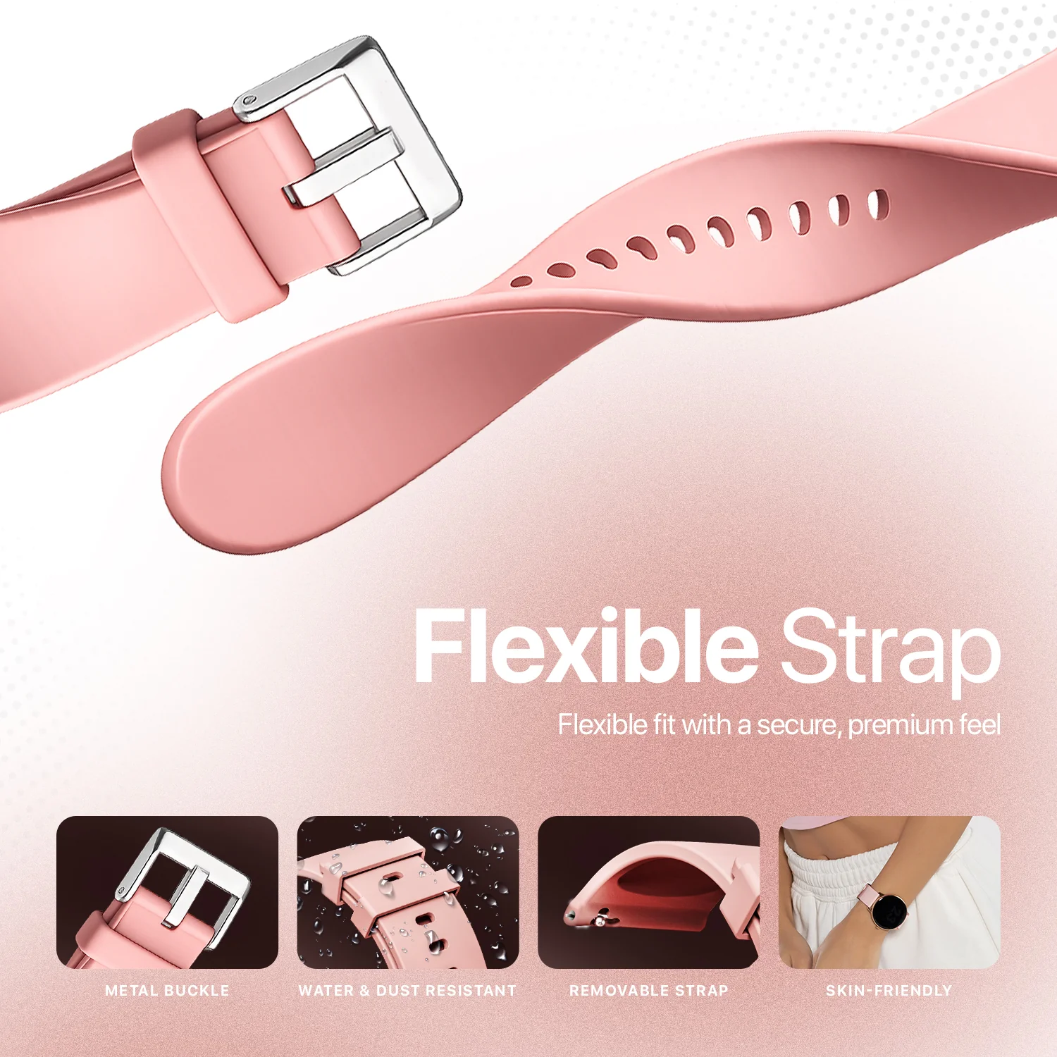 ActiveFlex Silicone Straps 22m - Image 13