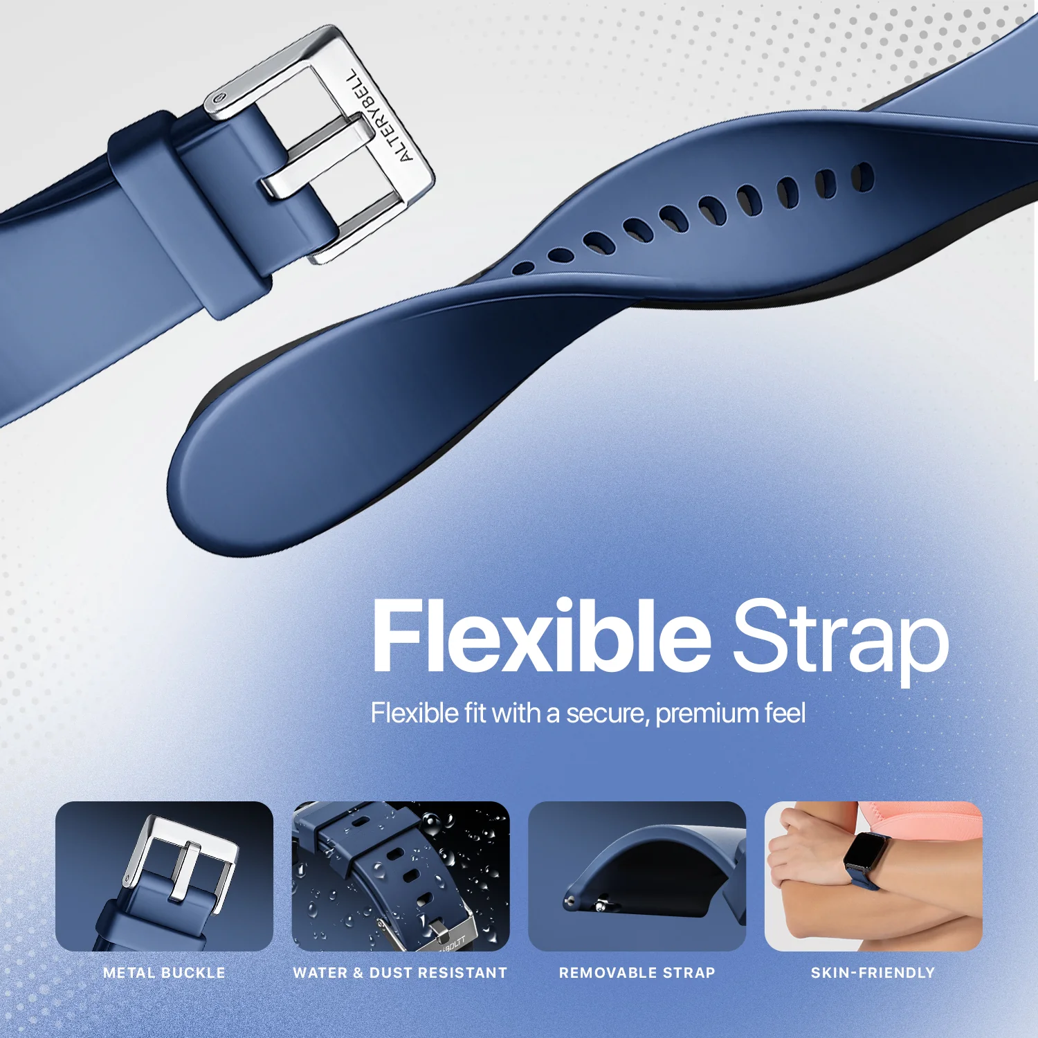 ActiveFlex Silicone Straps 22m - Image 19
