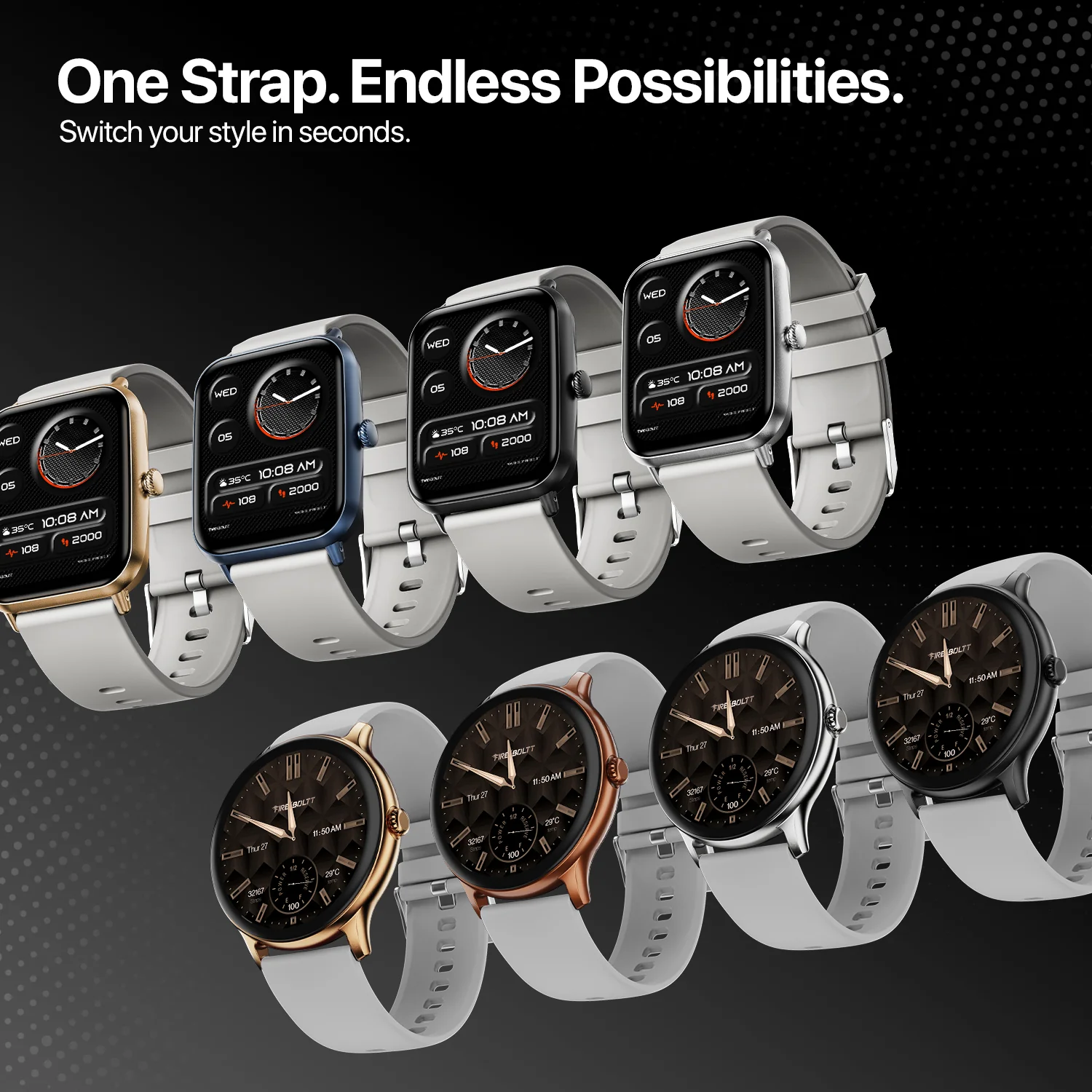 ActiveFlex Silicone Straps 22m - Image 9
