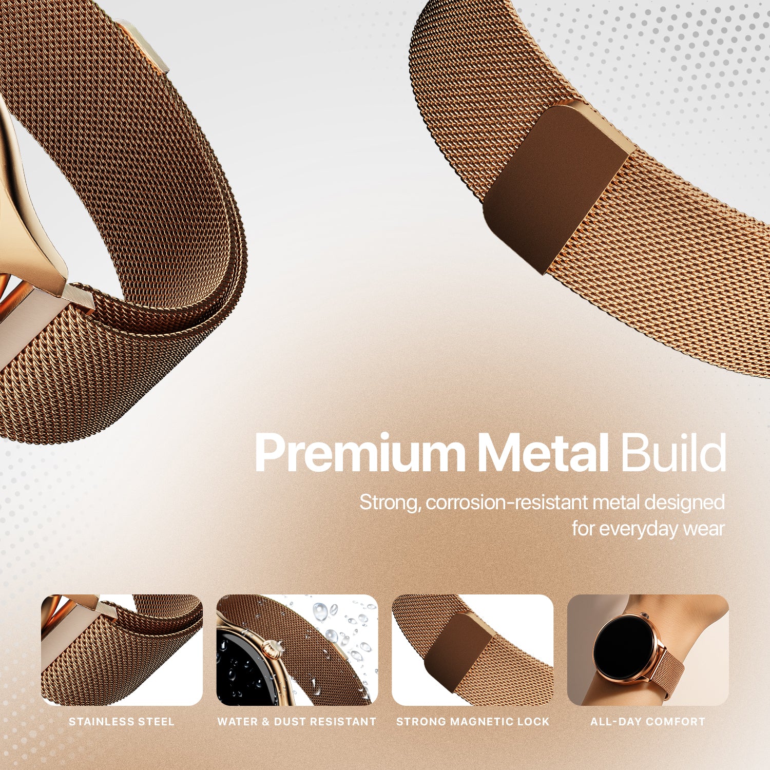 SteelWeave Stainless Steel Link Straps 22mm - Image 7