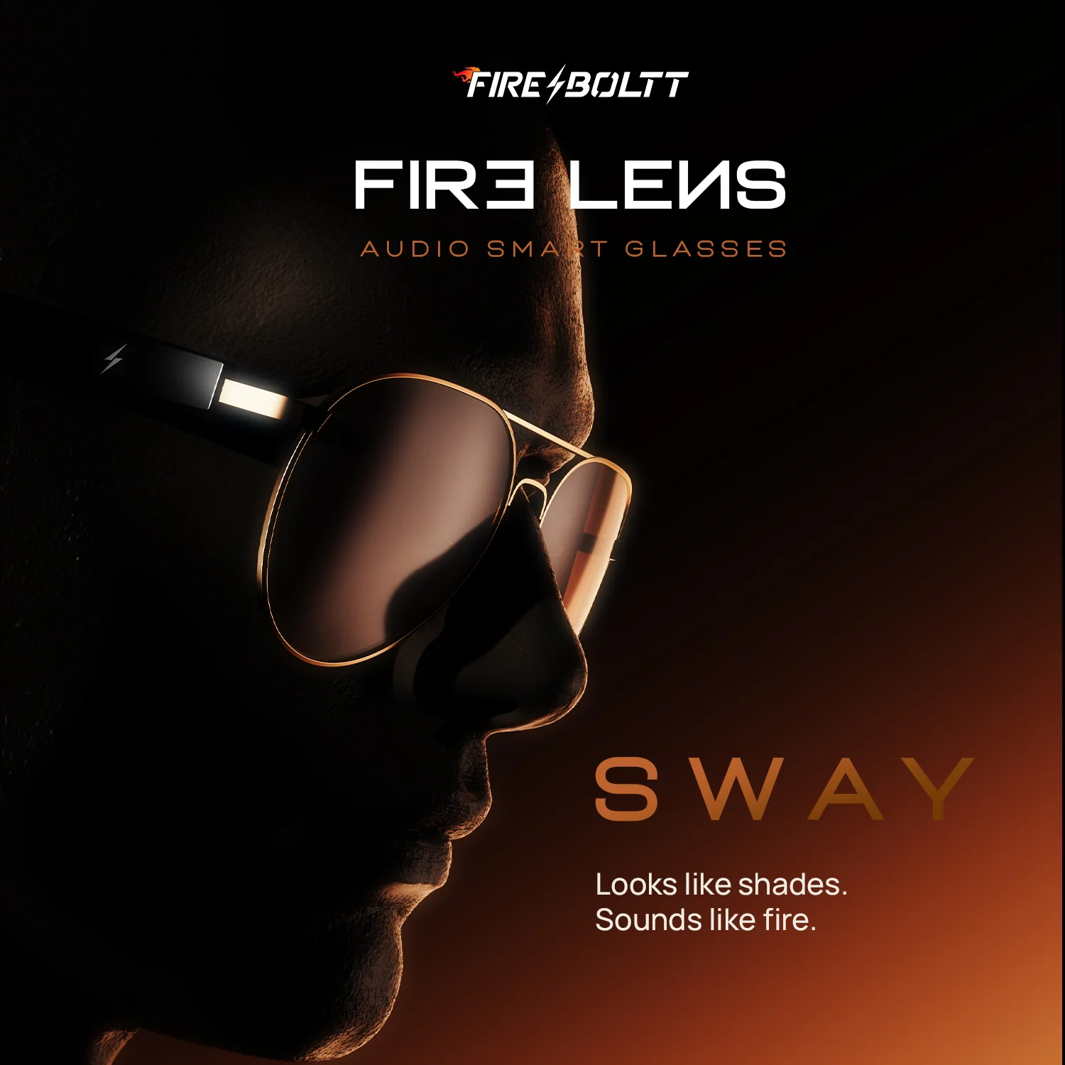 Fire-Lens Sway Smart Glasses | Wireless Bluetooth - Image 6
