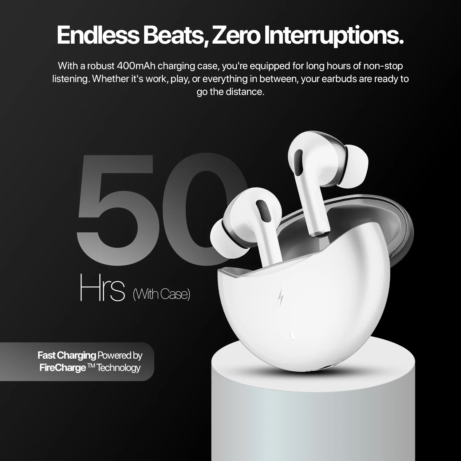 FirePods Aero Pro TWS - Pearl - Image 11